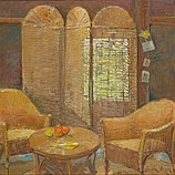 Geel interieur