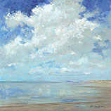 Zomers strand