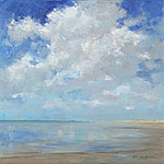 Zomers strand